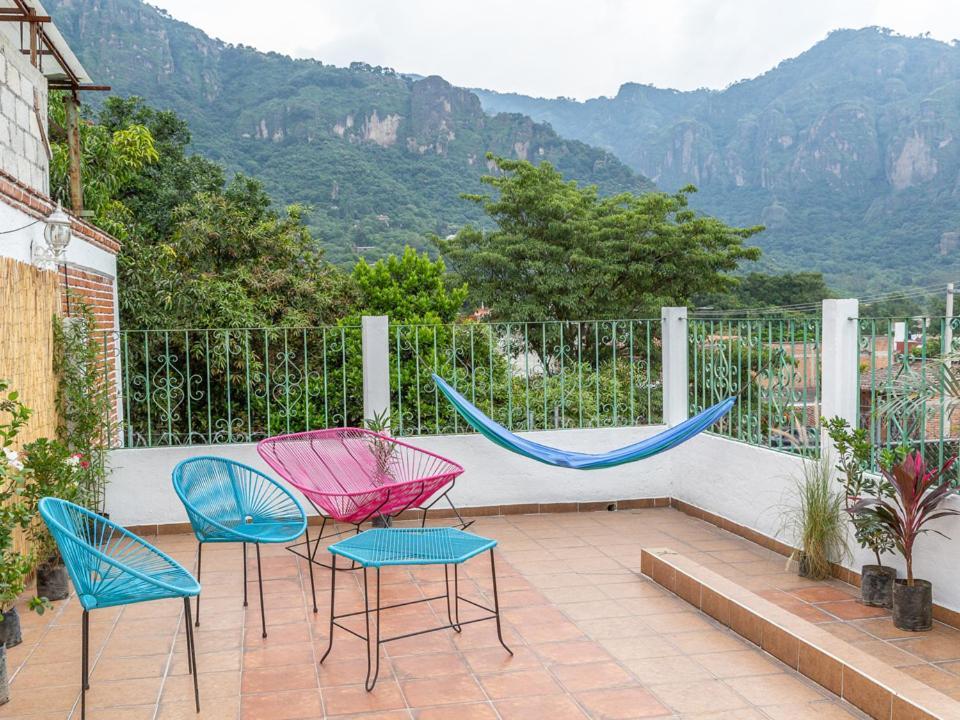 Hotel Colibrí Turquesa Tepoztlán Exterior foto