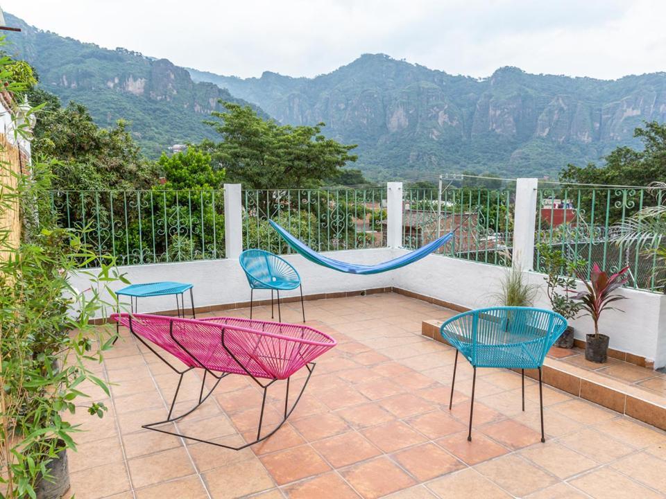 Hotel Colibrí Turquesa Tepoztlán Exterior foto